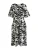 Next Jurk  zwart / wit