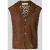Christian Berg Woman Relaxed fit gehaakt gilet met ajourpatroon