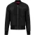 Urban Classics Effen heren bomberjack (Zwart)