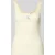 Calvin Klein Jeans Top met bandjes in ribbel-look met logo