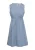 comma casual identity Jurk  duifblauw