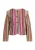 IZIA Tussenjas  beige / blauw / geel / pink