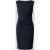 Vera Mont Knie-lange cocktailjurk met knoopdetail