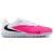 Nike Phantom 6 platte voetbalschoenen voor volwassenen (unisex) (Wit/Roze)