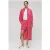 Zenggi Striped Shirtdress Carmine Rose