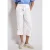 Street One Dames 3/4 broek met omslag in Wit
