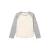 T-shirt regular fit lange mouwen raglan met contrasterende mouwen en logo patch dames s.Oliver