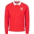 KooGa Rugbyshirt met lange mouwen voor heren van Wales RU (Rood)