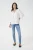 Overhemd met lang mouwen Regular fit Marshmallow white