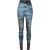 Dames legging Urban Classics cotton tie dye high waist