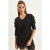 V-hals Textured Knit Trui