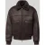 Armani Exchange Blouson in leerlook met tweewegritssluiting