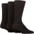 3-pack Heren Effen en Patroons Bamboo Sokken – Zacht Ademend Dagelijks Comfort