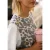 2-in-1-Shirt met knoopjes en luipaardprint