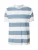 INDICODE JEANS Shirt ‘Aringa’  royal blue/koningsblauw / wit
