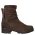 Gabor Comfort suede enkellaarzen blokhak bruin