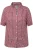 Ulla Popken Blouse  rood / zwart / wit