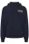 !Solid Sweatshirt ‘Francisco’  donkerblauw / oranje / wit