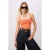TRENDYOLMİLLA Dames Bruin Colorblock Driekwart mouw Getailleerd Blouses