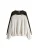 The Set Sweatshirt  chocoladebruin / natuurwit