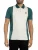 Fila Pierro Cut &Amp; Sew Zip Polo Shirt, Wit
