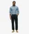 The Merchant Store-linnen Broek Blauw