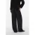 MAMALICIOUS fluwelen wide leg high waist zwangerschaps broek zwart