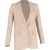 Stella McCartney Effen Blazer in Nude Linnen