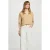 Morgan gestreepte blouse – camel