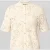 milano italy Blouse in gehaakte look met knoopsluiting