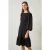 LK Bennett Jade Full Midi Dress Black