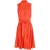 Diane Von Furstenberg Harmony Lepic jurk in oranje rayon