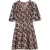Ted Baker Damesjurk met bloemenprint, getailleerd en uitlopend (Roze)