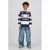 Vingino gestreepte longsleeve donkerblauw