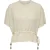 Only Onlpearl ss elastic waist top jrs beige