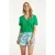 Smashed Lemon 25104 fel groen gebreid kort vest