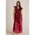 White Stuff Lorna Linen Blend Maxi Dress Red Multi