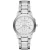 Burberry dameshorloge BU9750 City Chronograaf met zilveren wijzerplaat en roestvrij stalen band