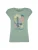 GREENBOMB Shirt ‘Timid Les Fleurs’  lichtgroen