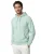 Casual hoodie met trekkoord en ribboord mint Tommy Hilfiger