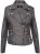 Dames leren Brando bikerjack-Loddon