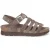 Panama Jack Dames Wedge Stone Grijze Suède Leren Sandals – Sasha B6