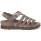 Panama Jack Dames Wedge Stone Grijze Suède Leren Sandals – Sasha B6