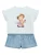 Levi’s Kids Set  blauw denim / pastelblauw / lichtbruin / bessen