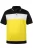 Men Plus Shirt  geel / zwart / wit
