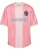 Hummel Functioneel shirt ‘Loose Ball’  grijs / kiwi / rosa / rosé