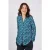 DIDI Jersey Blouse Gwen Campanula Blue With Sunset Print