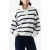 French Connection Vhari Half Knit Jumper Winter White/marine