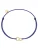 Glanzstücke München Armband  navy / goud