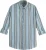 Scotch & Soda Overhemd Crinkled-stripe Blauw heren